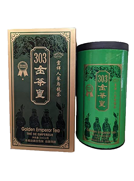 Taiwanese Ginseng Oolong Tea Loose Leaf Van Cheong No.303 (303金茶皇: 清香春茶)